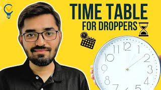 Timetable for JEE 2025 Droppers | Most Practical Timetable for JEE 2025 Droppers | Study Routine