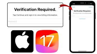 How to Fix Payment Method Verification Required in App Store / iOS 17