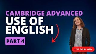 Cambridge Advanced Use of English