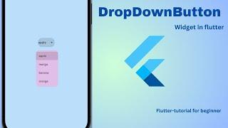 DropDownButton || How To Create Dropdown Menu Item List in Flutter[2023] ? (Android and IOS)