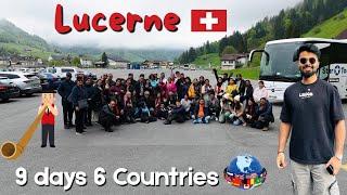 Europe by Bus | Lucerne | Switzerland |  Part - 5