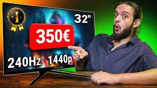 LE MEILLEUR ECRAN PC GAMER ET PS5 POUR 350€ SEULEMENT ? TITAN ARMY P32A2S2 Réellement ?