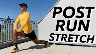 7 Min POST RUN STRETCHES FOR RUNNERS: Run and Stretch