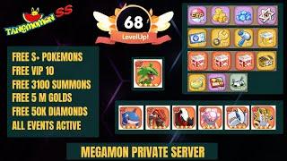 Latest Megamon Private Server / Pocket Incoming Private Server with Several benefits