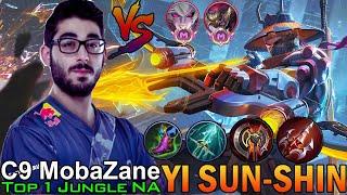 Yi Sun Shin MobaZane VS Supreme Dyroth & Hanzo - Top 1 Jungler NA By C9 MobaZane | MOBILE LEGEND.