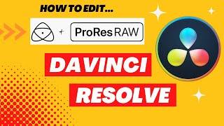 How To Edit ProRes Raw In Davinci Resolve | Ninja V ProRes Raw