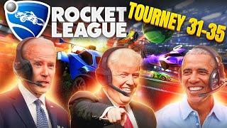 US Presidents Play Rocket League Tournaments 31-35