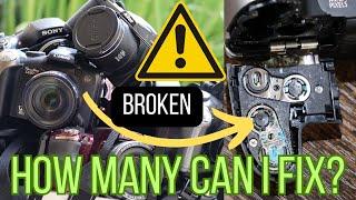 Fixing Broken Digital Cameras - A Day in the life of a Camera Seller