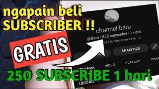 Cara mendapatkan subscriber dengan mudah #youtuberpemula #dapurtutorial