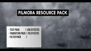 Filmora Wondershare Full Free Effects & Text Packs #2 Free Download