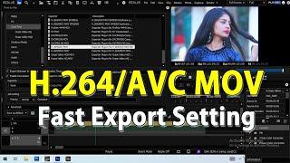 Edius H264 MOV File Mp4 Export ||Edius Me Fast Export Setting /Edius High quality export