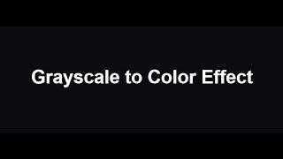How to Build a Grayscale to Color Effect on Scroll (CSS & JavaScript)