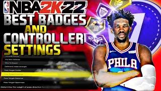 NBA 2K22 - THE BEST BADGES & CONTROLLER SETTINGS FOR CENTERS IN NBA 2K22