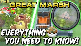 The GREAT MARSH - EVERYTHING YOU NEED TO KNOW in BDSP!! | Trainer Tips With Tom