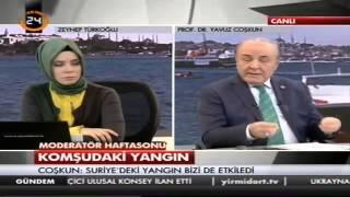 Prof. Dr. M. Yavuz Coşkun, Kanal 24 TV – Haftasonu Moderatörü Programına Konuk Oldu