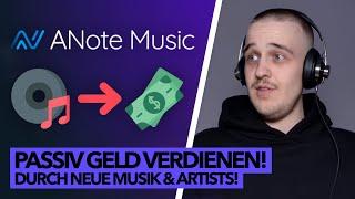 Passives Einkommen mit Anote Music - investiere in Songs & aufstrebende Künstler! (j0nasr LIVE)