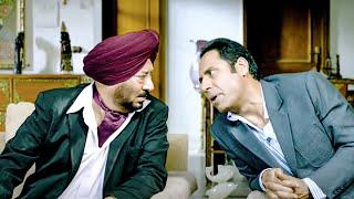 Carry On Jatta | Funny Talk With Binnu Dhillon & Jaswinder Bhalla | Punjabi Comedy Scenes