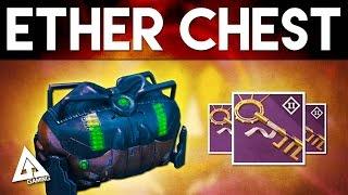 Destiny Treasure Key Farming - Ether Chest Rewards (House of Wolves)