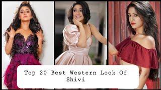 #sambhaviqueen #shivi #yrkkh Top 20 best Western Looks Of Shivangi Joshi(Which is best look)?