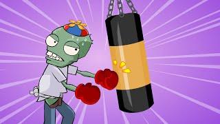 Train the boxing! Plants vs Zombies Animation