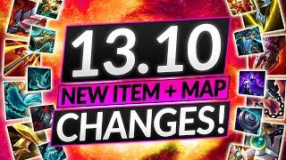 NEW PATCH 13.10 Buffs + Nerfs - ITEM CHANGES and MAP REWORKS?! - LoL Meta Guide