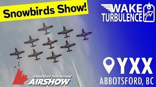 Snowbirds Performance at Abbotsford Air Show 2024