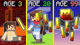 Surviving 99 Years As BLAZE In Minecraft!