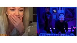 Justin Bieber - Peaches Piano and Violin Cover by Marcus Veltri and Rob Landes on OMEGLE