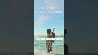 特にオチはない【ティアキン一周年おめでとう】#ゼルダの伝説 #ティアーズオブザキングダム #zelda #totk #shorts