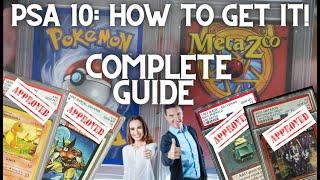 PSA 10: Complete Guide, How To Get More GEM MINT 10s! Card Grading MetaZoo, Pokemon, Marvel & More!