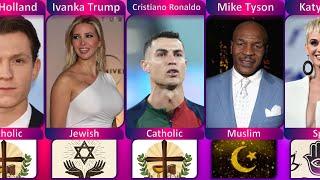 Famous Celebrities Religion | Comparison