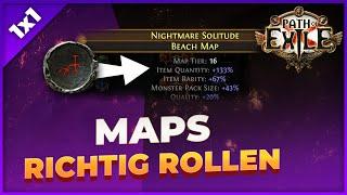 Wie rolle ich eigentlich meine Maps? [Path of Exile Starter 1x1]