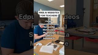 FREE AI websites for teachers