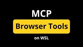 Build Anything with MCP (browser tools)