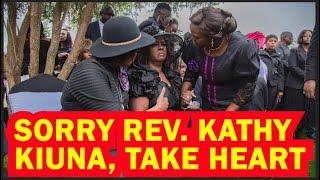 EMOTIONAL! REV KATHY KIUNA UNABLE TO HOLD ON HER LOVE TO LATE HUSBAND BISHOP ALLAN KIUNA & BUR!AL