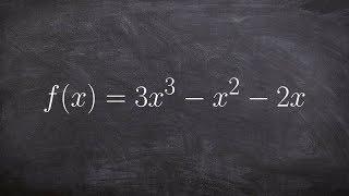 How to Use Factoring to Find All of the Zeros of a Polynomial Function