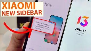 MIUI 13 New System Apps Update Stable GLOBAL. New Sidebar MIUI 13