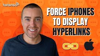 How to Force iPhones to Display Hyperlinks - Not "Tap to Load Preview"