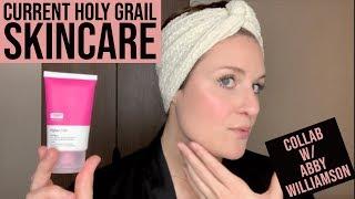 Current Holy Grail Skincare. With a White Claw | Collab with Abby Williamson