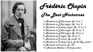 Frédéric Chopin - The Best Nocturnes in 432 Hz tuning (great for reading or studying!)