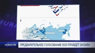 ПРЕДВАРИТЕЛЬНОЕ ГОЛОСОВАНИЕ 2020 ПРОЙДЁТ ОНЛАЙН