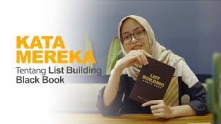 Kata Mereka Tentang List Building Black Book - Testimoni