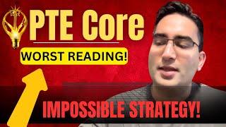 THE HARDEST PTE CORE READING Multiple-Choice Questions! How To