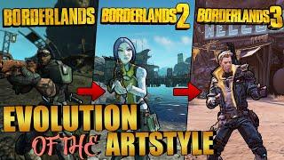 The Evolution Of The BORDERLANDS Art Style