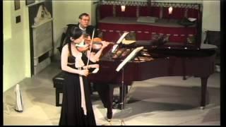 Tianyun Jia and Alexis White play Beethoven : Violin sonata in A minor Op 23 (1st movt)