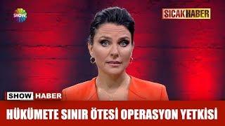 Hükümete sınır ötesi operasyon yetkisi