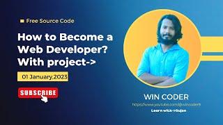 How to become a web developer absolute beginner 2023 | FREE SOURCE CODE | with Travel & Tour project