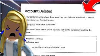 Never do THIS on Roblox.. - 13 things you should NEVER do