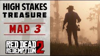 Location of High Stakes Treasure Map 3 | Red Dead Redemption 2 (Treasure Hunting)