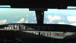 Bombardier Challenger 604 Cockpit View